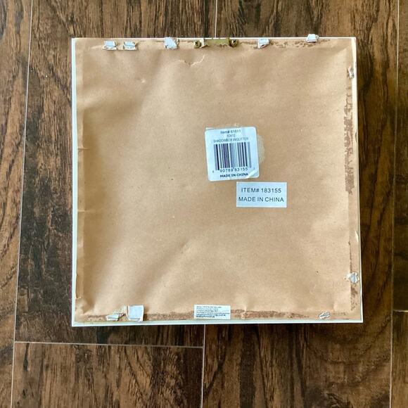 Bathroom Decor - Shadow Box with Glitter - Picture 4 of 5